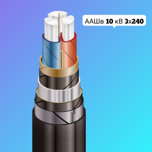 ААШв 3х240 - цена 5.00 грн. , купить в наличии ААШв 3х240 – полное описание и технические характеристики